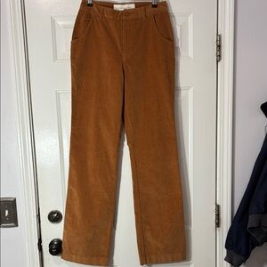 Treasure & Bond brand corduroy pants Size 6 (Nordstrom Brand) Cuffable